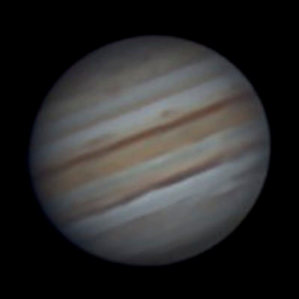 Jupiter et ses bandes nuageuses photographiée par ASTROSUD